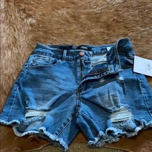 Black Label Denim Shorts
